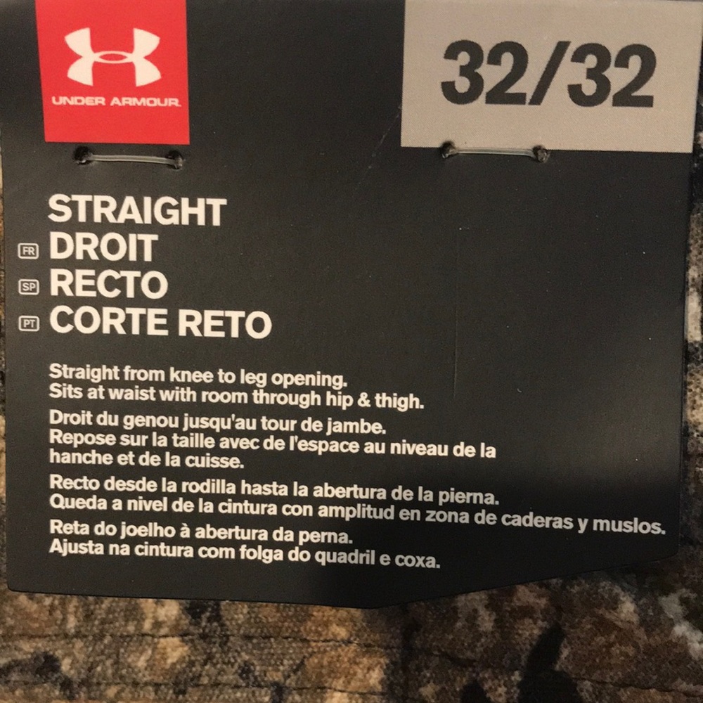 Under Armour Storm Camo pants realtree timber